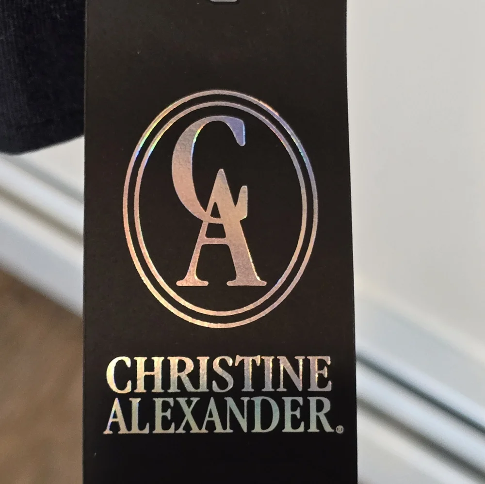 Christine Alexander Black Blazer with Silver Swarovski Embellishments NWT - Picture 6 of 8